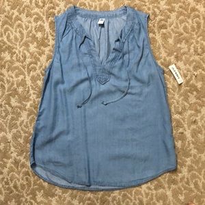Old Navy Jean Tank